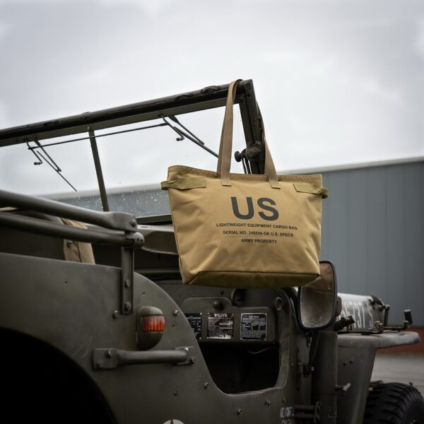 U.S. Equipment cargo tas8 De U.S. Equipment cargo tas is een veelzijdige metgezel voor dagelijks gebruik, compleet met een handig binnenvak met ritssluiting en een haakje voor extra functionaliteit. Gemaakt van duurzaam polyester, voor stijlvol gemak onderweg.