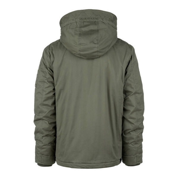 129867 11 04 De Fostex Commander Army Parka combineert tijdloze stijl met moderne functionaliteit. Gemaakt van 100% katoen met een gewassen look, biedt deze mid-length parka ultiem comfort en warmte tijdens de koudere maanden. Met zorgvuldig ontworpen details zoals brushed look SAB® ritsen, een bomber-pocket op de mouw en fijn geweven labels, is deze jas zowel stijlvol als praktisch. De parka is ontworpen voor zowel outdoor-activiteiten als casual wear, en biedt een perfecte balans tussen bescherming tegen de elementen en een trendy, militaire look. De gevoerde capuchon en fleecevoering in de steekzakken zorgen voor extra warmte, terwijl de diverse zakken met ritsen en drukknoopsluitingen volop opbergruimte bieden. <div><a title="Maattabel" href="https://dedump.nl/wp-content/uploads/2024/08/Commander-Army-Parka-maattabel.png" target="_blank" rel="noopener"><button><span style="color: #ef471f; font-size: medium;"><strong>Maattabel</strong></span></button></a></div> <div></div>