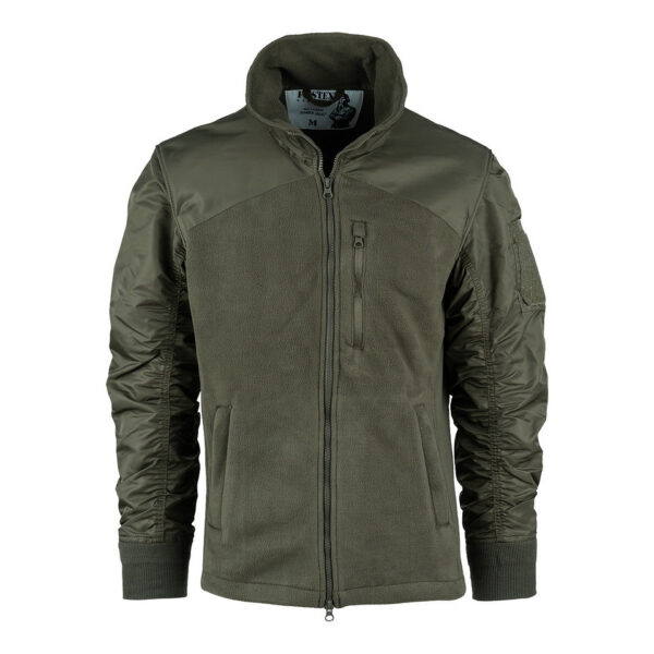 131363 125 01 De MA-1 Fleece Bomber Jacket combineert het beste van twee werelden: het comfort van een fleecejack en het iconische ontwerp van het MA-1 Bomberjack. Dit jack is gemaakt van superzachte fleece met nylon mouwen, waardoor het zowel warm als duurzaam is. Het jack is voorzien van een hoge kraag die extra bescherming biedt tegen de wind, perfect voor koude en winderige dagen. Het MA-1 Fleece Bomber Jacket is uitgerust met premium SBS ritsen voor soepele en betrouwbare sluiting. Twee zakken met ritssluiting aan de voorkant bieden voldoende opbergruimte voor je essentials, terwijl een borstzak met ritssluiting een handige plek biedt voor kleinere items. Het tijdloze ontwerp en de hoogwaardige materialen maken dit jack een uitstekende keuze voor dagelijks gebruik.