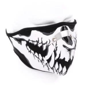 Facemask / Mondkapje Neopreen Skull 3D KM Streerwear