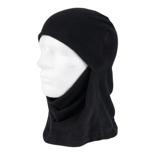 Fleece multifunctionele bivakmuts4 Onze fleece multifunctionele bivakmuts is de ideale keuze voor wie op zoek is naar warmte en veelzijdigheid tijdens outdoor activiteiten. Gemaakt van zacht en ademend fleece materiaal, biedt deze bivakmuts ultiem comfort en isolatie tegen de kou. Dankzij het multifunctionele ontwerp kun je de muts op verschillende manieren dragen, afhankelijk van je behoefte aan bescherming. Of je nu je gezicht volledig wilt bedekken tijdens koude omstandigheden of alleen je nek warm wilt houden, deze muts past zich aan elke situatie aan. Perfect voor een breed scala aan activiteiten zoals skiën, wandelen, fietsen, en andere buitenavonturen waar je bescherming tegen de elementen nodig hebt.