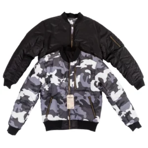 MA-1 Bomberjack Reversible KM Military - Zwart/Camo