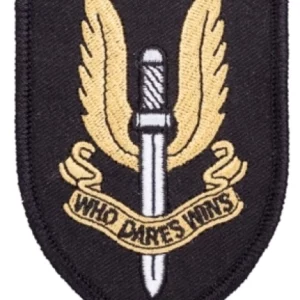 Badge Opstrijkbaar UK SAS