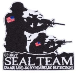 Badge Opstrijkbaar US Navy Seal Team