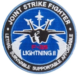 Badge Opstrijkbaar F35 Joint Strike Fighter