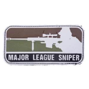 PVC Velcro Patch ''Major League Sniper''