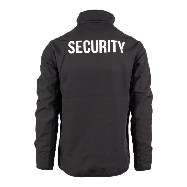 Softshell Jas Security3 De <strong>softshell jas Security</strong> biedt de perfecte balans tussen bescherming en comfort voor beveiligingspersoneel. Gemaakt van een mix van <strong>96% polyester</strong> en <strong>4% elastaan</strong>, is deze jas zowel waterafstotend als ademend, wat essentieel is tijdens lange diensten. Met het 'Security'-logo op de linkerborst en rug, straalt de jas autoriteit en professionaliteit uit. Het ademende materiaal zorgt voor comfort, terwijl de zachte fleecevoering extra warmte biedt zonder de bewegingsvrijheid te beperken.