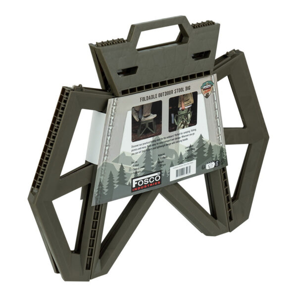 Opvouwbare outdoor kruk groot6 Maak kennis met onze <strong>grote opvouwbare outdoor kruk</strong>, de perfecte oplossing voor al je buitenactiviteiten en evenementen! Deze kruk is ontworpen met het oog op <strong>functionaliteit en comfort</strong>, waardoor hij ideaal is voor gebruik tijdens festivals, kamperen, vissen en andere buitenavonturen. Dankzij het handige handvat is deze kruk eenvoudig mee te nemen, zodat je hem altijd bij de hand hebt wanneer je een comfortabele zitplaats nodig hebt. Met een lichtgewicht ontwerp is de kruk niet alleen gemakkelijk te vervoeren, maar ook eenvoudig op te bergen. Wanneer de kruk is ingeklapt, heeft hij een hoogte van <strong>50 cm</strong> en een breedte van <strong>58 cm</strong>, waardoor hij compact genoeg is om in vrijwel elke ruimte te passen. Uitgeklapt biedt hij een zithoogte van <strong>39,5 cm</strong>, met een breedte van <strong>41 cm</strong> en een diepte van <strong>33 cm</strong>. Het zitoppervlak van <strong>29 cm x 20 cm</strong> biedt voldoende ruimte voor een comfortabele zitervaring. Met een maximale draagcapaciteit van <strong>100 kg</strong> is deze outdoor kruk stevig en betrouwbaar, waardoor je met een gerust hart kunt zitten, ongeacht de gelegenheid.