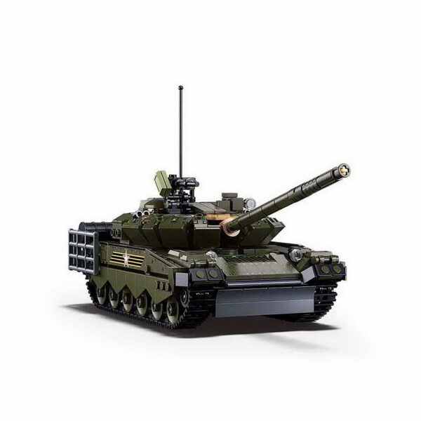 Sluban T 80 Tank M 38 B1178 16159 De <strong>Sluban T-80 Tank M-38 B1178</strong> is een indrukwekkende bouwset uit de populaire legercollectie van Sluban. Deze gedetailleerde set stelt jonge bouwers in staat om hun eigen krachtige T-80 tank te creëren, een iconisch gevechtsvoertuig. Sluban is een van de weinige merken die bouwstenen met een militair thema aanbiedt, en het grote voordeel is dat deze bouwstenen volledig compatibel zijn met andere bekende bouwsteenmerken. Dit maakt het mogelijk om je tank en andere sets eenvoudig te combineren.