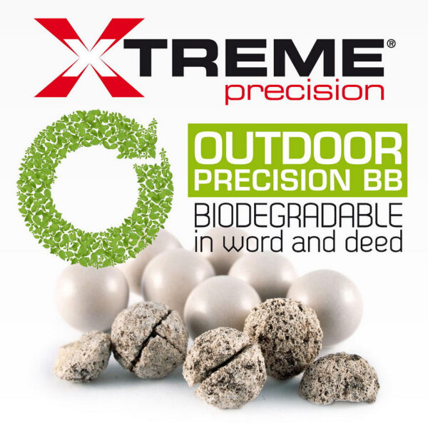 Xtreme Precision 032g BBs Bio Dark Earth 700gr zak2 De <strong>Xtreme Precision BBs 0.32g Dark Earth</strong> zijn speciaal ontworpen voor airsoftspelers die de hoogste eisen stellen aan precisie en betrouwbaarheid. Deze zwaardere BB’s bieden uitzonderlijke stabiliteit, zelfs bij lange-afstandsschoten, en worden internationaal erkend als een van de beste keuzes voor serieuze airsoftliefhebbers. Dankzij hun perfecte balans tussen gewicht en afwerking leveren ze superieure prestaties in elke situatie, terwijl ze tegelijkertijd milieuvriendelijk zijn.