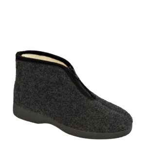 Import Neles Pantoffel Wol Gevoerd Met Rits art. 224-L