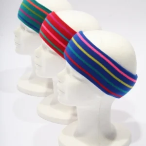 Haarband Retro (Jr/Sr) met Gekleurde Streep