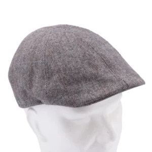 Pet Fijne Visgraad met Blauw / Brons Lijntje