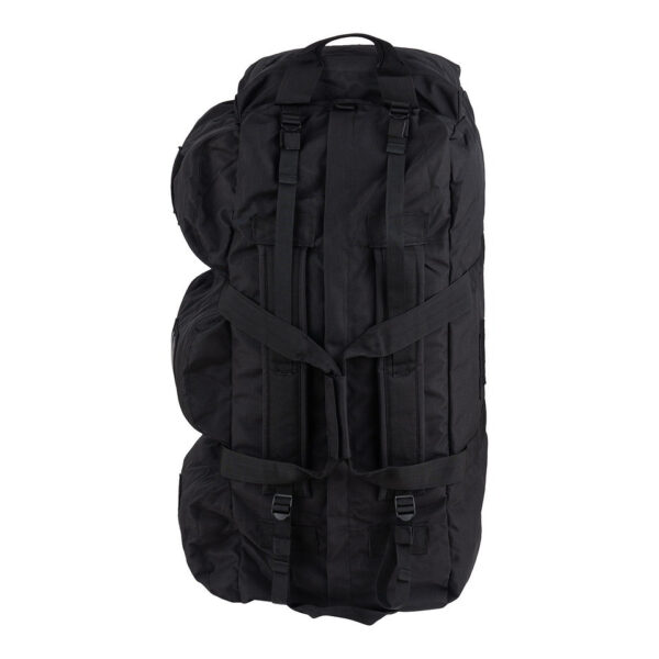 359908 13 08 De <strong>Deployment Cargo Tas 100L</strong> is een <strong>ruime, duurzame en veelzijdige</strong> tas, ontworpen voor <strong>professionele en intensieve outdoor-gebruikers</strong>. Met een enorme capaciteit van <strong>100 liter</strong> is deze tas perfect voor het <strong>vervoeren van grote hoeveelheden uitrusting</strong>, ideaal voor <strong>militairen, reizigers, outdoor-liefhebbers en sporters</strong>. Dankzij de <strong>meerdere draagopties</strong>, zoals <strong>stevige handvatten en verstelbare schouderriemen</strong>, kan de tas <strong>zowel als duffeltas als rugzak</strong> worden gedragen. Het <strong>slijtvast Cordura-materiaal</strong> en de <strong>sterke ritssluitingen</strong> zorgen voor een lange levensduur en extra bescherming van je uitrusting.