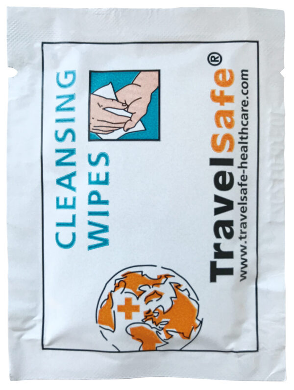 Cleansing Wipes 10 stuks4 <h3 data-start="0" data-end="47"><strong data-start="4" data-end="45">TravelSafe Cleansing Wipes – 10 stuks</strong></h3> <p data-start="74" data-end="421">De <strong data-start="77" data-end="107">TravelSafe Cleansing Wipes</strong> zijn <strong data-start="113" data-end="159">praktische, hygiënische en anti-bacteriële</strong> doekjes die ideaal zijn voor <strong data-start="189" data-end="211">veelzijdig gebruik</strong>. Of je nu onderweg bent, op reis, op kantoor of in de natuur, deze doekjes zorgen voor een snelle en effectieve reiniging van je <strong data-start="341" data-end="418">handen, telefoon, bril, toiletbril, scheerapparaat en andere oppervlakken</strong>.</p> <p data-start="423" data-end="560">Met een compact formaat en een doosje van <strong data-start="465" data-end="477">10 stuks</strong> zijn deze doekjes perfect om mee te nemen in je tas, rugzak, auto of handbagage.</p>