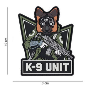 Embleem 3D PVC K-9 Unit glow in the dark #14085