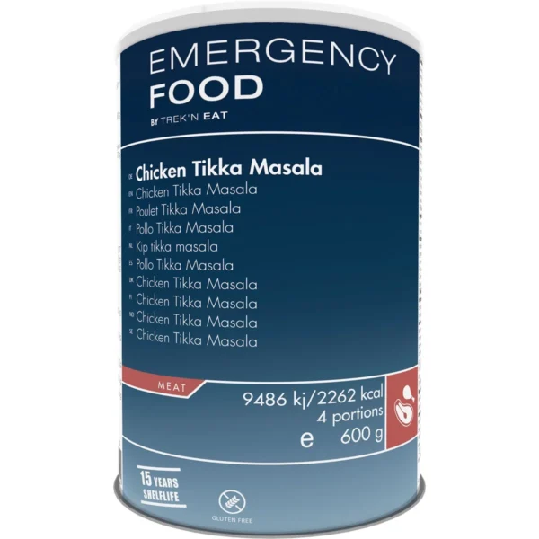Emergency Food Chicken Tikka Masala <h3 data-start="0" data-end="86"><strong data-start="4" data-end="86">Trek’n Eat Emergency Food Chicken Tikka Masala – Voor de ultieme noodmaaltijd!</strong></h3> <p data-start="88" data-end="415">De <strong data-start="91" data-end="141">Trek’n Eat Emergency Food Chicken Tikka Masala</strong> is een kant-en-klare maaltijd die ideaal is voor langdurige voedselopslag, noodgevallen of buitenavonturen. Deze maaltijd is ingeblikt onder vacuüm en stikstof, waardoor het een <strong data-start="320" data-end="348">houdbaarheid van 15 jaar</strong> heeft, perfect voor je <strong data-start="372" data-end="389">emergency kit</strong> of <strong data-start="393" data-end="414">survival voorraad</strong>.</p> <p data-start="89" data-end="626"><strong>>> <a href="https://dedump.nl/wp-content/uploads/2025/02/TR725101.01_Factsheet-Chicken-Tikka-Masala-V210216.pdf" target="_blank" rel="noopener" data-bind="click: $root.onAttachmentClicked"><span data-bind="text: $data.Name">Factsheet</span></a></strong></p>