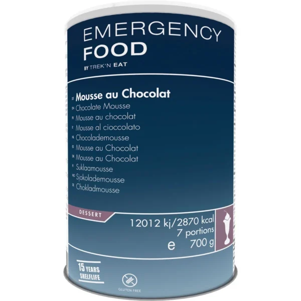 Emergency Food Chocolate Mousse <h3 data-start="0" data-end="84"><strong data-start="4" data-end="82">Trek’n Eat Emergency Food Chocolate Mousse – Lang houdbare chocolademousse</strong></h3> <p data-start="86" data-end="419">De <strong data-start="89" data-end="135">Trek’n Eat Emergency Food Chocolate Mousse</strong> is een heerlijke en energierijke <strong data-start="169" data-end="189">chocoladedessert</strong>, perfect als <strong data-start="203" data-end="256">noodvoeding, outdoor maaltijd of survivalrantsoen</strong>. Dankzij de <strong data-start="269" data-end="297">houdbaarheid van 15 jaar</strong> is dit een uitstekende keuze voor <strong data-start="332" data-end="372">preppers, kampeerders en avonturiers</strong> die voorbereid willen zijn op elke situatie.</p> <p data-start="421" data-end="633">Dit blik bevat <strong data-start="436" data-end="449">7 porties</strong> en is eenvoudig te bereiden: <strong data-start="479" data-end="549">meng de inhoud met kokend water, roer goed door en laat even staan</strong>. Door de <strong data-start="559" data-end="586">hersluitbare verpakking</strong> blijft de inhoud ook na opening langer vers.</p> <p data-start="89" data-end="626"><strong>>> <a href="https://dedump.nl/wp-content/uploads/2025/02/TR631101.01_Factsheet-Chocolate-Mousse-V210216.pdf" target="_blank" rel="noopener" data-bind="click: $root.onAttachmentClicked"><span data-bind="text: $data.Name">Factsheet Chocolate Mousse V210216</span></a></strong></p>