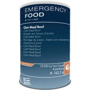 Emergency Food Oat Meal Bowl Trek'n Eat