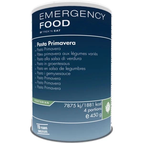 Emergency Food Pasta Primavera <h3 data-start="0" data-end="106"><strong data-start="4" data-end="106">Trek’n Eat Emergency Food Pasta Primavera – Lang houdbare vegetarische maaltijd voor noodsituaties</strong></h3> <p data-start="108" data-end="432">De <strong data-start="111" data-end="156">Trek’n Eat Emergency Food Pasta Primavera</strong> is een smakelijke en voedzame maaltijd, ideaal voor <strong data-start="209" data-end="226">noodsituaties</strong>, <strong data-start="228" data-end="252">outdoor activiteiten</strong> en <strong data-start="256" data-end="287">lange termijn voedselopslag</strong>. Dit product is <strong data-start="304" data-end="336">vacuum en stikstof ingeblikt</strong>, wat zorgt voor een <strong data-start="357" data-end="385">houdbaarheid van 15 jaar</strong>, perfect voor een betrouwbare voedselvoorraad.</p> <p data-start="434" data-end="645">Met <strong data-start="438" data-end="460">4 porties per blik</strong> en een eenvoudige bereidingswijze van slechts <strong data-start="507" data-end="523">kokend water</strong> toevoegen en even laten staan, is deze <strong data-start="563" data-end="585">vegetarische pasta</strong> een uitstekende keuze voor <strong data-start="613" data-end="625">preppers</strong> en <strong data-start="629" data-end="644">avonturiers</strong>.</p> <p data-start="89" data-end="626"><strong>>> <a href="https://dedump.nl/wp-content/uploads/2025/02/TR727101.01_Factsheet-Pasta-Primavera-V210216.pdf" target="_blank" rel="noopener" data-bind="click: $root.onAttachmentClicked"><span data-bind="text: $data.Name">Factsheet</span></a></strong></p>