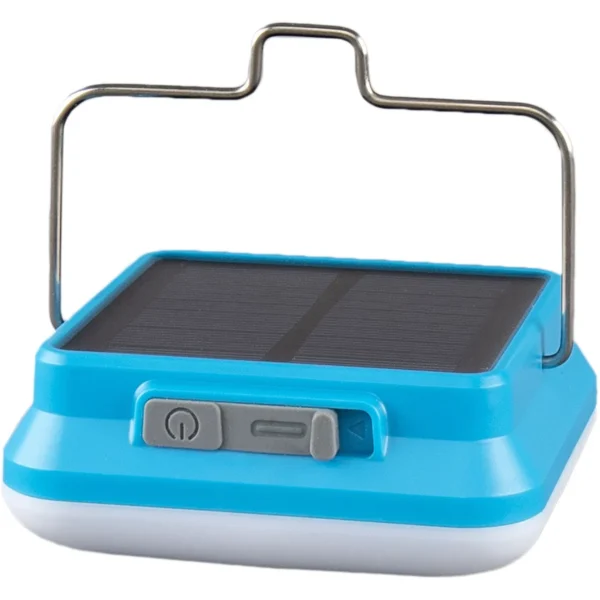 Solare USB Solar Lantern blue <p data-start="101" data-end="354">De <strong data-start="104" data-end="140">Rubytec Solare USB Solar Lantern</strong> is een <strong data-start="148" data-end="184">compacte en veelzijdige LED-lamp</strong>, ideaal voor kamperen, reizen en outdooractiviteiten. Dankzij de <strong data-start="250" data-end="290">dimbare lichtsterkte (5 - 100 lumen)</strong> biedt deze lamp zowel sfeerverlichting als functioneel licht.</p> <p data-start="356" data-end="525">Opladen kan op <strong data-start="371" data-end="388">twee manieren</strong>:<br data-start="389" data-end="392" /><strong data-start="395" data-end="421">Binnen 2 uur via USB-C</strong> voor snel gebruik<br data-start="439" data-end="442" />☀️ <strong data-start="445" data-end="480">Binnen 24 uur via zonne-energie</strong> voor milieuvriendelijke energievoorziening</p> <p data-start="527" data-end="688">De lamp is <strong data-start="538" data-end="561">lichtgewicht (77 g)</strong>, <strong data-start="563" data-end="588">spatwaterdicht (IPX4)</strong> en volledig <strong data-start="601" data-end="617">batterijvrij</strong>, waardoor hij een duurzame en betrouwbare keuze is voor avonturiers.</p>