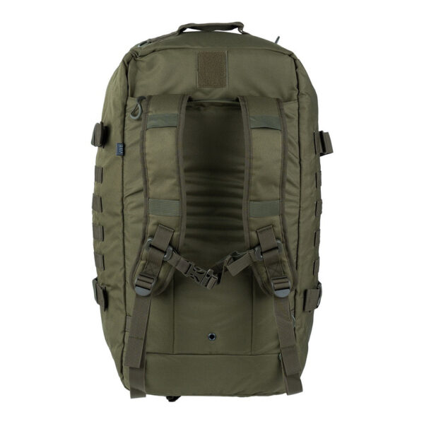 Tactical Weekend tas 45L 3in15 De <strong>101INC Tactical Weekender Tas</strong> is een <strong>robuuste, veelzijdige en lichtgewicht</strong> duffeltas, speciaal ontworpen voor <strong>tactisch en dagelijks gebruik</strong>. Dankzij het <strong>3-in-1 ontwerp</strong> is deze tas moeiteloos te transformeren in een <strong>handtas, schoudertas of rugzak</strong>, waardoor hij perfect is voor <strong>reizen, outdoor-activiteiten, werk, sport en meer</strong>. Met een ruime <strong>inhoud van 45 liter</strong> biedt de tas <strong>voldoende opbergruimte</strong> en een slimme <strong>indeling met meerdere vakken en compartimenten</strong>. Dit maakt het eenvoudig om je uitrusting, kleding of werkmateriaal <strong>gestructureerd en veilig</strong> mee te nemen. De tas is gemaakt van <strong>duurzaam 600D nylon</strong>, een sterk en slijtvast materiaal dat bestand is tegen intensief gebruik en ruwe omstandigheden. Dankzij de <strong>versterkte naden, stevige ritsen en waterafstotende coating</strong> is deze tas een betrouwbare keuze voor elke situatie. Of je nu een <strong>weekendtrip, een sportevenement, een survivaltocht of een werkdag</strong> voor de boeg hebt – deze <strong>tactische weekender tas</strong> staat altijd voor je klaar!