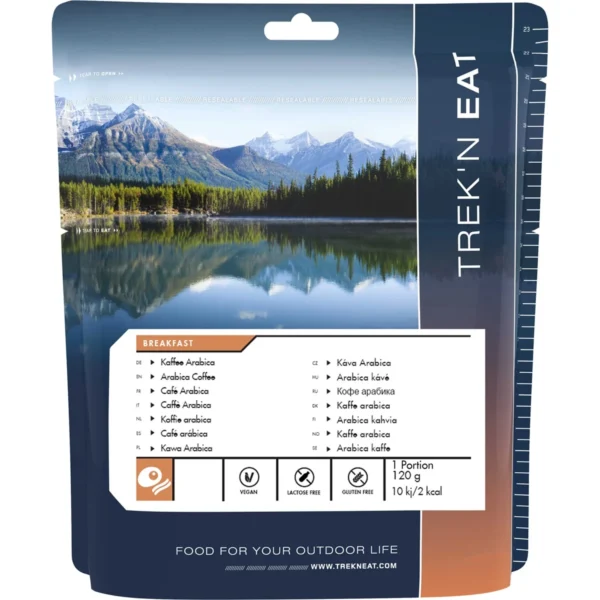Coffee Arabica <h3 data-start="0" data-end="33"><strong data-start="4" data-end="33">Trek'n Eat Coffee Arabica</strong></h3> <p data-start="57" data-end="624">De <strong data-start="60" data-end="89">Trek'n Eat Coffee Arabica</strong> biedt een heerlijke, gemakkelijke manier om van een kopje kwaliteitskoffie te genieten, zelfs in de meest uitdagende omstandigheden. Dit product is <strong data-start="238" data-end="257">100% natuurlijk</strong>, zonder conserveringsmiddelen, kleurstoffen of smaakversterkers. Het is perfect voor avonturiers, kampeerders, of iedereen die behoefte heeft aan een snel op te maken, glutenvrije, en lactosevrije koffie met een <strong data-start="470" data-end="502">hoge houdbaarheid van 5 jaar</strong>. Geniet van een krachtige en verfijnde smaak met het gemak van een zak die eenvoudig in kokend water kan worden gebruikt.</p> <p data-start="89" data-end="626"><strong>>> <a href="https://dedump.nl/wp-content/uploads/2025/03/TR30101050_Factsheet-Arabica-Coffee-V210126.pdf" target="_blank" rel="noopener" data-bind="click: $root.onAttachmentClicked"><span data-bind="text: $data.Name">Factsheet</span></a></strong></p>