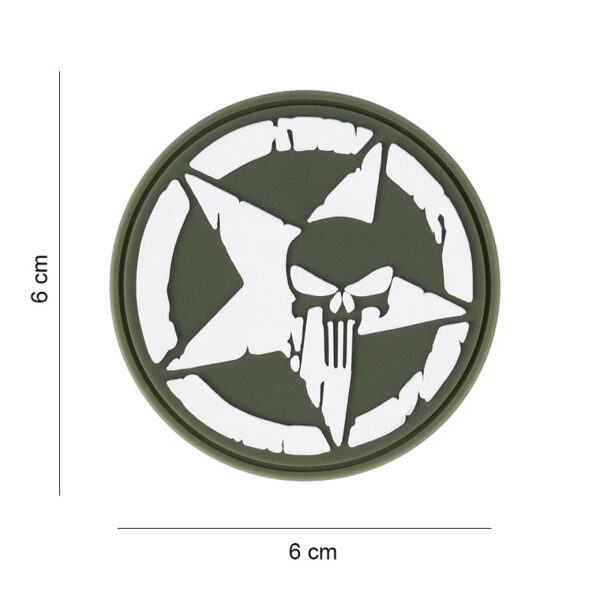Embleem 3D PVC Punisher allied star groen 18055 <h3 data-start="0" data-end="57"><strong data-start="4" data-end="51">3D PVC Embleem – Punisher Allied Star Groen</strong> ⭐</h3> <p data-start="59" data-end="351">Geef je <strong data-start="67" data-end="84">tactical gear</strong> een extra stoere uitstraling met het <strong data-start="122" data-end="167">3D PVC Punisher Allied Star Groen Embleem</strong> van <strong data-start="172" data-end="183">101 INC</strong>. Dit unieke embleem combineert het iconische <strong data-start="229" data-end="246">Punisher-logo</strong> met de klassieke <strong data-start="264" data-end="279">Allied Star</strong>, een krachtig symbool van doorzettingsvermogen en militaire precisie.</p> <p data-start="353" data-end="664">Gemaakt van <strong data-start="365" data-end="384">hoogwaardig PVC</strong>, is dit embleem <strong data-start="401" data-end="442">duurzaam, waterbestendig en slijtvast</strong>, perfect voor outdoor- en tactische toepassingen. Dankzij de <strong data-start="504" data-end="530">klittenbandbevestiging</strong> aan de achterzijde is het eenvoudig te bevestigen op <strong data-start="584" data-end="661">rugzakken, vesten, caps, jassen en andere tactical gear met Velcro-panels</strong>.</p>