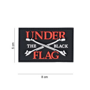 Embleem 3D PVC Under the flag bones #12067