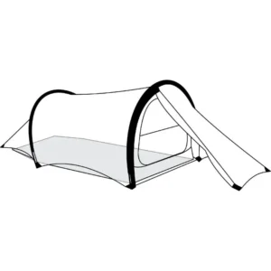 Grondzeil - Footprint Moa 2 Lite Charcoal Grey