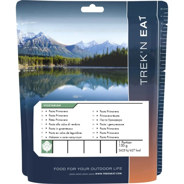 Pasta Primavera <h3 data-start="0" data-end="34"><strong data-start="4" data-end="34">Trek'n Eat Pasta Primavera</strong></h3> <p data-start="58" data-end="538">De <strong data-start="61" data-end="91">Trek'n Eat Pasta Primavera</strong> is een heerlijke en voedzame maaltijd met een frisse smaak van groenten en pasta. Deze maaltijd is ideaal voor avonturiers, kampeerders, of iedereen die op zoek is naar een makkelijke en snelle maaltijd met natuurlijke ingrediënten. De maaltijd is eenvoudig te bereiden door kokend water toe te voegen en even te laten staan. Het heeft een lange houdbaarheid van 5 jaar, waardoor het ideaal is voor lange reizen of als voorraad in geval van nood.</p> <p data-start="89" data-end="626"><strong>>> <a href="https://dedump.nl/wp-content/uploads/2025/03/TR30404025_Factsheet-Pasta-Primavera-V201215.pdf" target="_blank" rel="noopener" data-bind="click: $root.onAttachmentClicked"><span data-bind="text: $data.Name">Factsheet</span></a></strong></p>