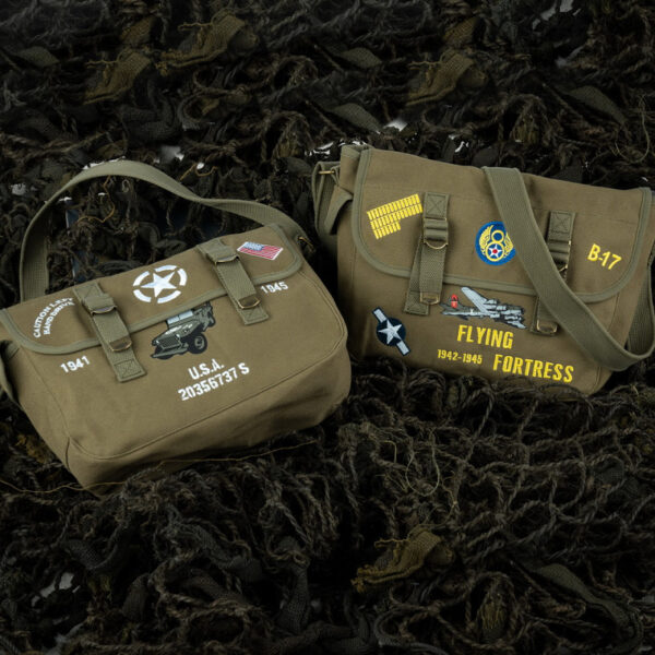 Pukkel B 17 Flying Fortress4 <h3 data-start="0" data-end="72"><strong data-start="4" data-end="64">Pukkel B-17 Flying Fortress – Een Iconisch Stuk Historie</strong> ✈️️</h3> <p data-start="74" data-end="373">Breng een eerbetoon aan de legendarische <strong data-start="115" data-end="139">B-17 Flying Fortress</strong>, de iconische Amerikaanse bommenwerper uit de Tweede Wereldoorlog, met deze unieke <strong data-start="223" data-end="240">canvas pukkel</strong>. Deze <strong data-start="247" data-end="269">Fostex WWII Series</strong> schoudertas is perfect voor <strong data-start="298" data-end="369">liefhebbers van militaire geschiedenis, verzamelaars en avonturiers</strong>.</p> <p data-start="375" data-end="600">Dankzij het <strong data-start="387" data-end="416">duurzame canvas materiaal</strong> en de <strong data-start="423" data-end="450">authentieke WWII-opdruk</strong> is deze tas niet alleen stijlvol, maar ook functioneel. Ideaal voor <strong data-start="519" data-end="540">dagelijks gebruik</strong>, een <strong data-start="546" data-end="558">festival</strong>, of als <strong data-start="567" data-end="597">eyecatcher in je collectie</strong>.</p>