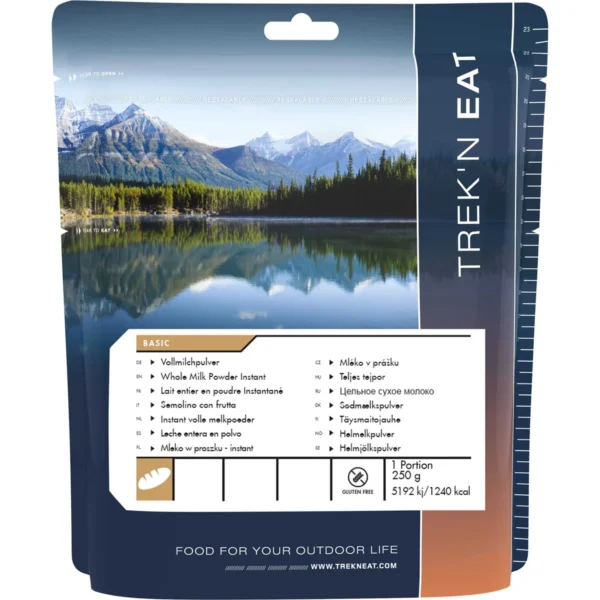 Whole Milk Powder <h3 data-start="0" data-end="38"><strong data-start="4" data-end="38">Whole Milk Powder | Trek'n Eat</strong></h3> <p data-start="40" data-end="506"><strong data-start="40" data-end="57">Beschrijving:</strong> Het <strong data-start="62" data-end="83">Whole Milk Powder</strong> van <strong data-start="88" data-end="102">Trek'n Eat</strong> biedt een rijke en romige melkoplossing voor onderweg. Deze poedermelk is ideaal voor kampeerders, reizigers en avonturiers die niet willen inleveren op smaak en voeding, zelfs niet in de natuur. Makkelijk te bereiden door simpelweg kokend water toe te voegen en klaar te maken in de verpakking, biedt het een praktische oplossing voor het meenemen van melk zonder dat je bang hoeft te zijn voor bederf.</p> <p data-start="89" data-end="626"><strong>>> <a href="https://dedump.nl/wp-content/uploads/2025/03/TR30101030_Factsheet-Whole-Milk-Powder-V201214.pdf" target="_blank" rel="noopener" data-bind="click: $root.onAttachmentClicked"><span data-bind="text: $data.Name">Factsheet</span></a></strong></p>