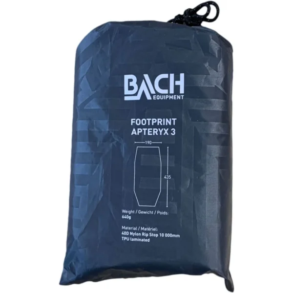Footprint Apteryx 3 charcoal grey <h3 class="" data-start="0" data-end="52"><strong data-start="4" data-end="48">BACH Apteryx 3 Footprint – Charcoal Grey</strong> ️</h3> <p class="" data-start="54" data-end="398">Het <strong data-start="58" data-end="86">BACH Apteryx 3 Footprint</strong> is het perfecte <strong data-start="103" data-end="116">grondzeil</strong> voor de <strong data-start="125" data-end="143">Apteryx 3 tent</strong>. Dit <strong data-start="149" data-end="177">lichtgewicht en robuuste</strong> grondzeil biedt uitstekende bescherming tegen <strong data-start="224" data-end="282">stenen, scherpe takken, dennennaalden, modder en vocht</strong> van de grond. Dankzij het ontwerp minimaliseert het ook <strong data-start="339" data-end="354">condensatie</strong>, wat de algehele kampeerervaring verbetert.</p> <hr class="" data-start="400" data-end="403" /> <h3 class="" data-start="405" data-end="460"><strong data-start="409" data-end="460">Waarom kiezen voor de BACH Apteryx 3 Footprint?</strong></h3> <p class="" data-start="462" data-end="873">✔ <strong data-start="464" data-end="490">Beschermt je tentvloer</strong> tegen scherpe objecten, zoals takken en stenen, die schade kunnen veroorzaken <br data-start="571" data-end="574" />✔ <strong data-start="576" data-end="605">Minimaliseert condensatie</strong> in de vestibule bij vochtige omstandigheden, waardoor je droog blijft <br data-start="678" data-end="681" />✔ <strong data-start="683" data-end="711">Lichtgewicht en duurzaam</strong> – Gemaakt van <strong data-start="726" data-end="772">40D Ripstop Nylon met 10.000mm TPU-coating</strong><br data-start="772" data-end="775" />✔ <strong data-start="777" data-end="809">Kan alleen met de buitentent</strong> gebruikt worden voor een lichtere en efficiëntere opstelling</p> <a href="https://youtu.be/24FRipo5bOY" target="_blank" rel="noopener">>> Video YouTube</a>