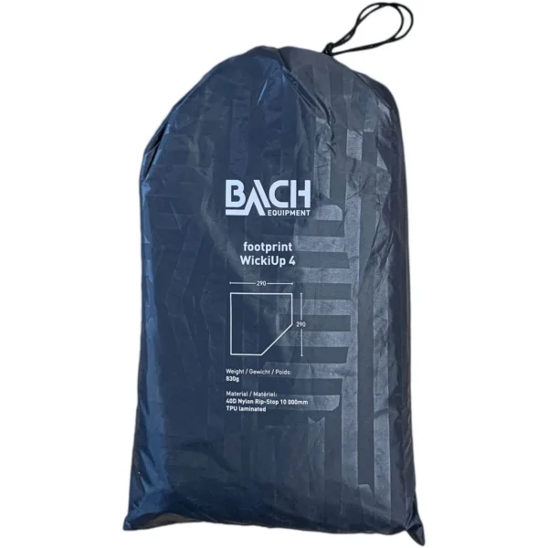 Footprint Wickiup 4 charcoal grey1 <h3 class="" data-start="0" data-end="52"><strong data-start="4" data-end="48">BACH Wickiup 4 Footprint – Charcoal Grey</strong> ️</h3> <p class="" data-start="54" data-end="422">Het <strong data-start="58" data-end="86">BACH Wickiup 4 Footprint</strong> is een essentieel <strong data-start="105" data-end="118">grondzeil</strong> voor de <strong data-start="127" data-end="145">Wickiup 4 tent</strong>. Het beschermt de vloer van je tent tegen scherpe objecten zoals <strong data-start="211" data-end="221">stenen</strong>, <strong data-start="223" data-end="233">takken</strong>, <strong data-start="235" data-end="252">dennennaalden</strong>, en voorkomt schade door <strong data-start="278" data-end="288">modder</strong> en <strong data-start="292" data-end="301">vocht</strong> van de grond. Dit <strong data-start="320" data-end="330">lichte</strong> en <strong data-start="334" data-end="348">duidelijke</strong> voetafdruk biedt extra bescherming en verhoogt de levensduur van je tent.</p> <hr class="" data-start="424" data-end="427" /> <h3 class="" data-start="429" data-end="484"><strong data-start="433" data-end="484">Waarom kiezen voor de BACH Wickiup 4 Footprint?</strong></h3> <p class="" data-start="486" data-end="847">✔ <strong data-start="488" data-end="522">Beschermt de vloer van je tent</strong> tegen scherpe objecten en andere schadelijke elementen ️<br data-start="581" data-end="584" />✔ <strong data-start="586" data-end="615">Minimaliseert condensatie</strong> in de vestibule bij vochtige omstandigheden ️<br data-start="663" data-end="666" />✔ <strong data-start="668" data-end="696">Lichtgewicht en duurzaam</strong> – Gemaakt van <strong data-start="711" data-end="757">40D Ripstop Nylon met 10.000mm TPU-coating</strong> <br data-start="760" data-end="763" />✔ <strong data-start="765" data-end="803" data-is-only-node="">Verhoogt de levensduur van je tent</strong> door extra bescherming tegen de elementen</p> <a href="https://youtu.be/24FRipo5bOY" target="_blank" rel="noopener">>> Video YouTube</a>