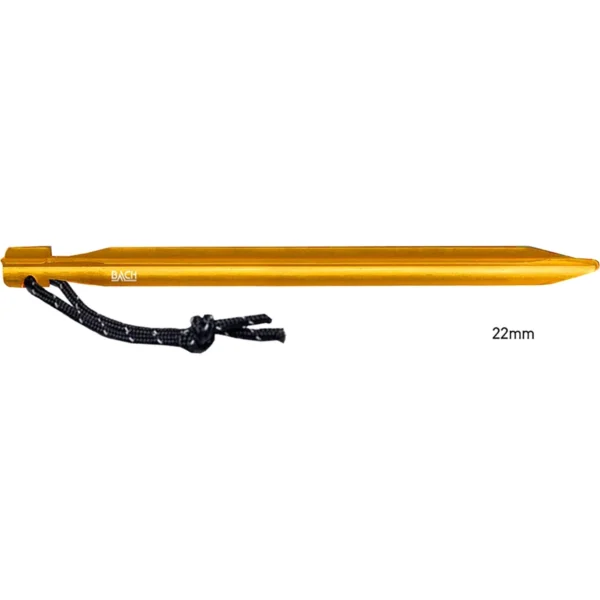 Pegs Ultralight Twisted Y22 Pak 6 yellow sunrise <h3 class="" data-start="0" data-end="96"><strong data-start="4" data-end="91">BACH Pegs Ultralight Twisted Y22 (Set van 6) – Superlichte en Stabiele Tentharingen</strong></h3> <p class="" data-start="98" data-end="429">De <strong data-start="101" data-end="137">BACH Pegs Ultralight Twisted Y22</strong> is een <strong data-start="145" data-end="190">set van 6 ultralichte, Y-vormige haringen</strong>, speciaal ontworpen voor <strong data-start="216" data-end="240">maximale stabiliteit</strong> en <strong data-start="244" data-end="289">stevige verankering op harde ondergronden</strong>. Het unieke <strong data-start="302" data-end="322">gedraaide design</strong> zorgt voor een nog betere grip, waardoor je tent zelfs in uitdagende omstandigheden stevig blijft staan.</p> <p class="" data-start="431" data-end="674">Deze tentharingen zijn gemaakt van <strong data-start="466" data-end="496">hoogwaardig 7001 aluminium</strong>, wat ze <strong data-start="505" data-end="543">superlicht maar toch extreem sterk</strong> maakt. Dankzij het <strong data-start="563" data-end="590">reflecterende trekkoord</strong> zijn de haringen eenvoudig te lokaliseren en te verwijderen, zelfs in het donker.</p> <hr class="" data-start="676" data-end="681" /> <h3 class="" data-start="682" data-end="747"><strong data-start="686" data-end="745">Waarom kiezen voor de BACH Pegs Ultralight Twisted Y22?</strong></h3> <p class="" data-start="749" data-end="1096">✔ <strong data-start="751" data-end="773">Ultra-lichtgewicht</strong> – Slechts <strong data-start="784" data-end="806">90 g per set van 6</strong><br data-start="806" data-end="809" />✔ <strong data-start="811" data-end="832">Gedraaid Y-design</strong> – Biedt extra grip en stabiliteit<br data-start="866" data-end="869" />✔ <strong data-start="871" data-end="907">Geschikt voor harde ondergronden</strong> – Perfect voor compact en rotsachtig terrein<br data-start="952" data-end="955" />✔ <strong data-start="957" data-end="983">Reflecterend trekkoord</strong> – Gemakkelijk te vinden in het donker<br data-start="1021" data-end="1024" />✔ <strong data-start="1026" data-end="1055">Weerbestendig en duurzaam</strong> – Ideaal voor alle weersomstandigheden</p> <p data-start="673" data-end="982">>> <a href="https://youtu.be/24FRipo5bOY" target="_blank" rel="noopener">YouTube Video</a></p>