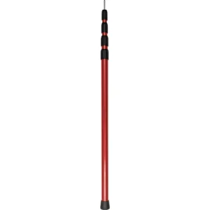 Pole telescopic Aluminium Pak-6 red