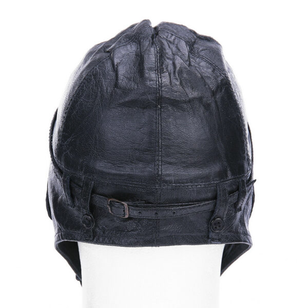 219261 4 <big>Leren vliegercap gemaakt van 100% leer</big>