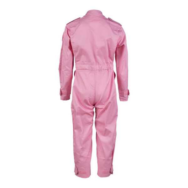 115312 23 04 De Kinder overall Pink is perfect voor kleine avonturiers die op zoek zijn naar stijl en functionaliteit. Deze stoere overall is ontworpen met ronde klittenbandpanelen op de borst en mouwen, ideaal voor het personaliseren met patches. Met twee steekzakken en ritssluitingen aan de voorkant, evenals een zakje op de linkermouw, biedt deze overall voldoende opbergruimte. De verstelbare taille en boorden zorgen voor een perfecte pasvorm. Gemaakt van een comfortabele mix van 65% polyester en 35% katoen, is deze overall zowel praktisch als trendy.