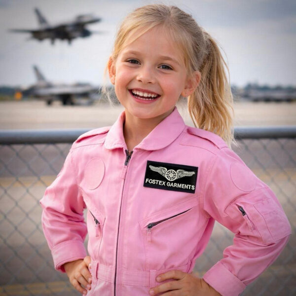 115312 23 09 De Kinder overall Pink is perfect voor kleine avonturiers die op zoek zijn naar stijl en functionaliteit. Deze stoere overall is ontworpen met ronde klittenbandpanelen op de borst en mouwen, ideaal voor het personaliseren met patches. Met twee steekzakken en ritssluitingen aan de voorkant, evenals een zakje op de linkermouw, biedt deze overall voldoende opbergruimte. De verstelbare taille en boorden zorgen voor een perfecte pasvorm. Gemaakt van een comfortabele mix van 65% polyester en 35% katoen, is deze overall zowel praktisch als trendy.