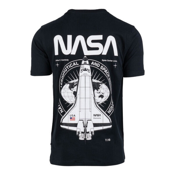 133666 13 02 <p>Ontdek het stijlvolle NASA T-shirt, gemaakt van 100% BCI katoen met een luxe peach finish. Dit T-shirt in heavy quality (170 g/m²) biedt niet alleen comfort, maar ook duurzaamheid. Met een opvallende NASA print op de linkerborst en een grotere print op de achterkant, is dit T-shirt een must-have voor elke ruimtevaartliefhebber. Verkrijgbaar in klassiek zwart, perfect voor elke casual gelegenheid.</p>