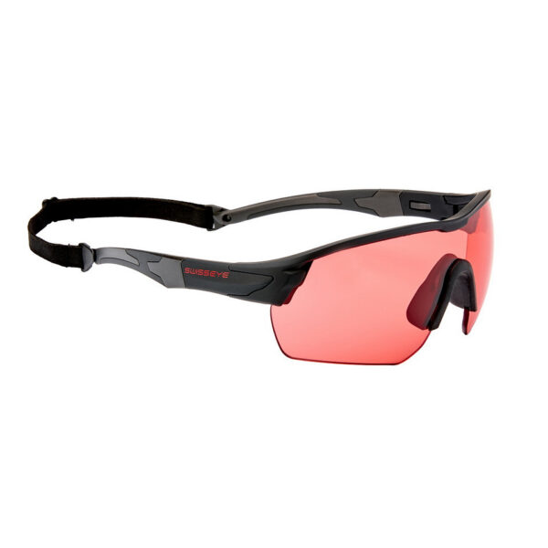 256198 13 02 <p>De SwissEye bril FalconV620 # 46151 biedt optimale bescherming en comfort tijdens al uw outdoor activiteiten. Met polycarbonaatglazen voorzien van een anticondens- en antikrascoating, bent u verzekerd van helder zicht. De lichte, platte pootjes zorgen voor een perfecte pasvorm, terwijl de glazen 100% bescherming bieden tegen UVA-, UVB- en UVC-straling tot 400 nm. Deze stijlvolle bril in smoke met rode accenten wordt geleverd met een microvezelzakje, hoofdband, draagriem en etui, en voldoet aan de hoogste veiligheidsnormen.</p>