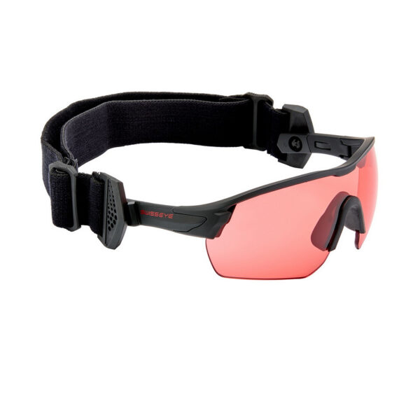 256198 13 03 <p>De SwissEye bril FalconV620 # 46151 biedt optimale bescherming en comfort tijdens al uw outdoor activiteiten. Met polycarbonaatglazen voorzien van een anticondens- en antikrascoating, bent u verzekerd van helder zicht. De lichte, platte pootjes zorgen voor een perfecte pasvorm, terwijl de glazen 100% bescherming bieden tegen UVA-, UVB- en UVC-straling tot 400 nm. Deze stijlvolle bril in smoke met rode accenten wordt geleverd met een microvezelzakje, hoofdband, draagriem en etui, en voldoet aan de hoogste veiligheidsnormen.</p>