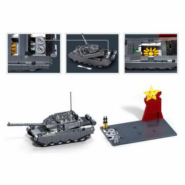 413354 99 02 <p>Bouw je eigen Sluban Tank ZTS-99AS M38-B1234 met deze uitgebreide set van 1079 blokjes. Geschikt voor kinderen vanaf 8 jaar, biedt deze bouwset niet alleen urenlang speelplezier, maar is ook compatibel met andere grote bouwsteenmerken. De set bevat 1 minifiguur en heeft een gemiddelde moeilijkheidsgraad, perfect voor jonge constructeurs die hun creativiteit willen uiten. Met afmetingen van 45 x 30,9 x 12,4 cm is dit een geweldige aanvulling op elke bouwsteencollectie.</p>