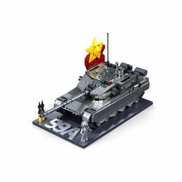 413354 99 03 <p>Bouw je eigen Sluban Tank ZTS-99AS M38-B1234 met deze uitgebreide set van 1079 blokjes. Geschikt voor kinderen vanaf 8 jaar, biedt deze bouwset niet alleen urenlang speelplezier, maar is ook compatibel met andere grote bouwsteenmerken. De set bevat 1 minifiguur en heeft een gemiddelde moeilijkheidsgraad, perfect voor jonge constructeurs die hun creativiteit willen uiten. Met afmetingen van 45 x 30,9 x 12,4 cm is dit een geweldige aanvulling op elke bouwsteencollectie.</p>