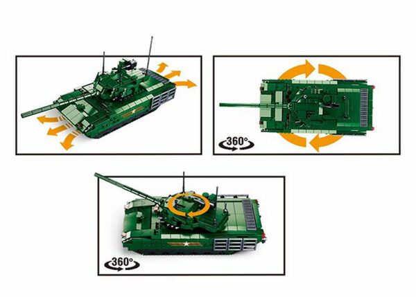 413363 99 04 <p>Bouw je eigen Sluban Army RC gevechtstank M38-B0850 (#17004) met deze uitdagende bouwset van 995 blokjes. Geschikt voor kinderen vanaf 8 jaar, biedt deze set een gemiddelde moeilijkheidsgraad en is compatibel met andere bekende bouwsteenmerken. Met afmetingen van 42,5 x 38 x 12,4 cm is deze tank een perfect project voor elke jonge bouwer met interesse in leger gerelateerde voertuigen. Ontdek de wereld van militaire bouwsets met Sluban!</p>
