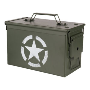 Munitiekist 50 Cal. - US Army star