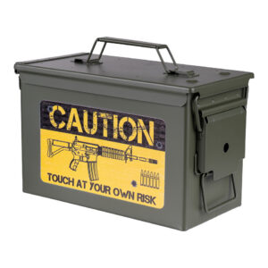 Munitiekist 50 Cal. - Caution Risk