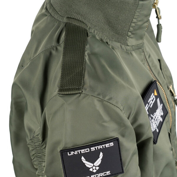 121426 11 08 Kinder F-35 Flight Jacket