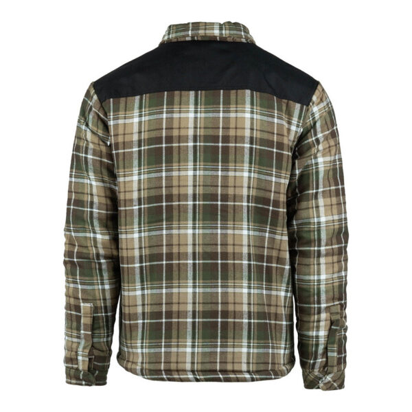 129537 78 04 <p>De Contractor Sherpa jacket van Fostex Garments is een comfortabele en veelzijdige outdoorjas, perfect voor casual gebruik, trekking en bushcraft. Gemaakt van 100% katoen met versterkingen van Cordura® nylon op de schouders, biedt deze jas duurzaamheid en bescherming. De warme sherpa voering zorgt voor optimaal draagcomfort en warmte in de koudere maanden. Met diverse zakken voor praktische opbergruimte en een klassieke houthakkers look, is deze jas een ideale keuze voor het tussenseizoen en de winter.</p>
